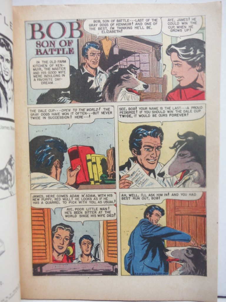 Image 2 of Bob Son Of Battle- Four Color Comics #729 1956- Sheep Dog FN