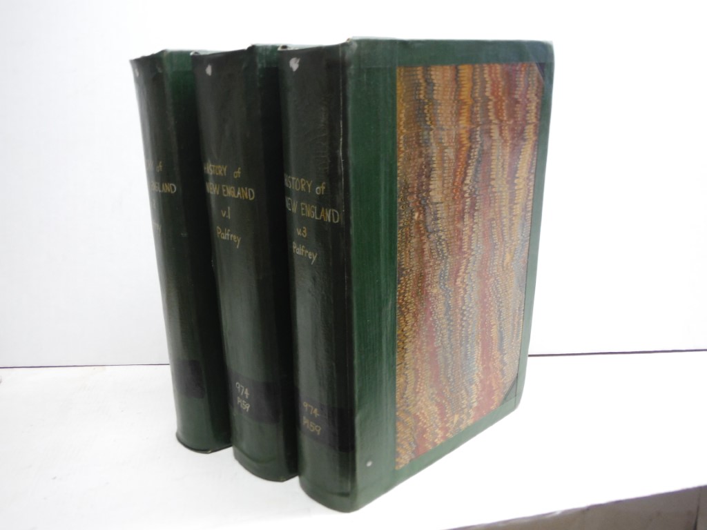 History of New England, Volumes 1-3