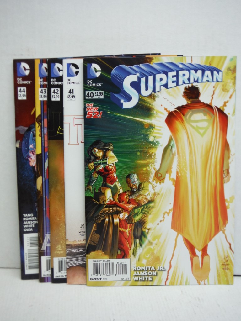 Lot of 5 Superman Comics, #40,41,42,43,44