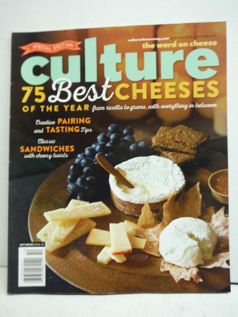 Culture the Word on Cheese (Best Cheeses 2014-15 - Autumn 2014/Autumn 2015)