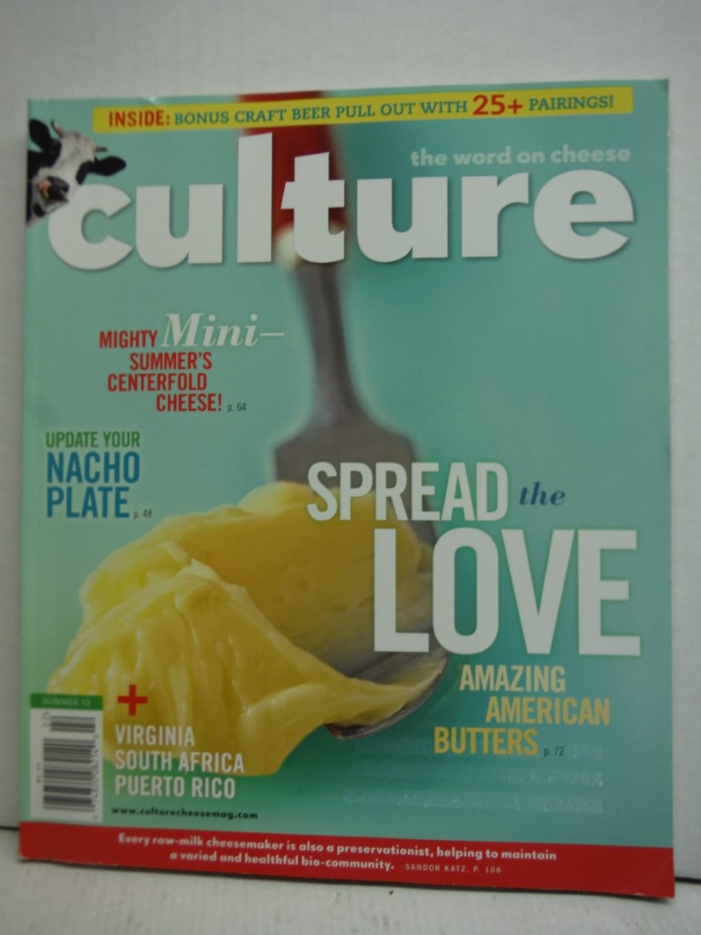 Culture (The Word on Cheese) Magazine Summer 2012