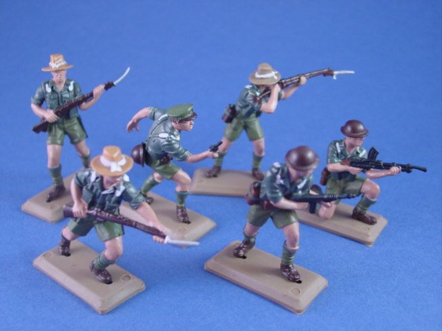 britains deetail soldiers